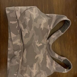 Pink Camo Sports Bra